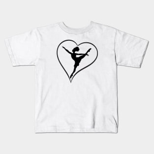 Black Ballerina Melanin Queen Kids T-Shirt